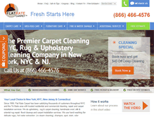 Tablet Screenshot of flatratecarpet.com